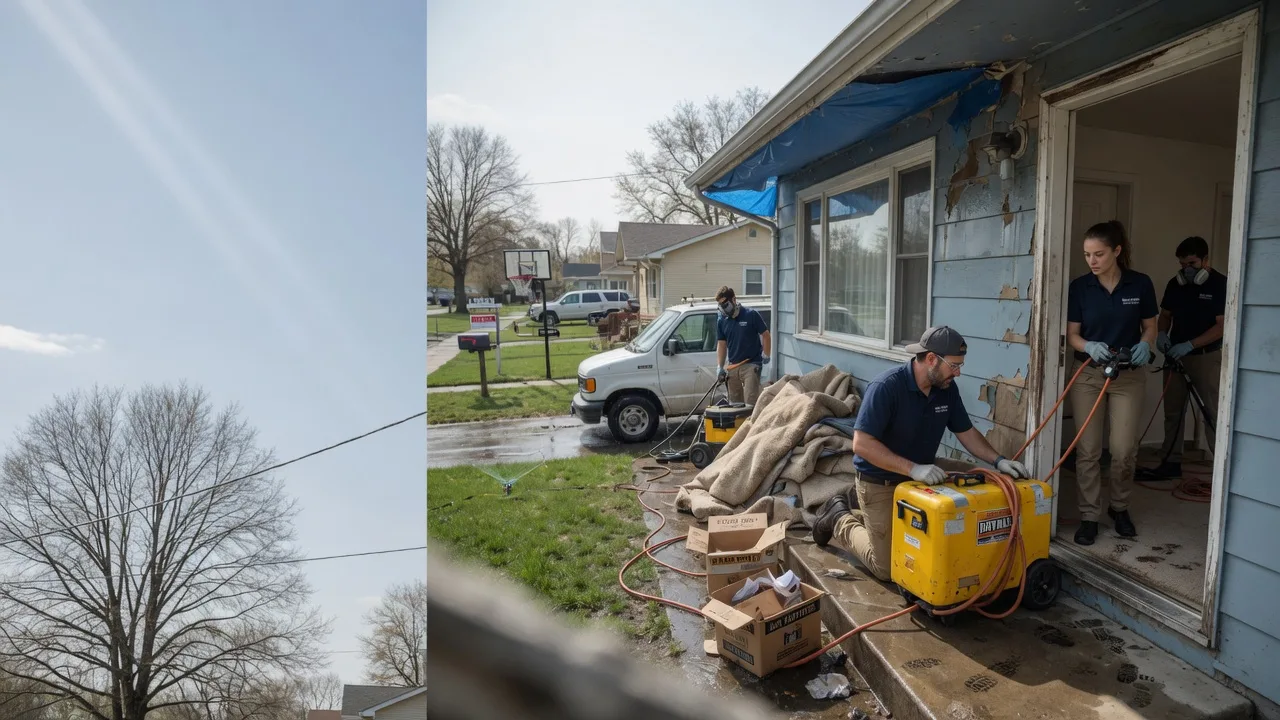 Basement Flood Cleanup in Kyle, TX near me